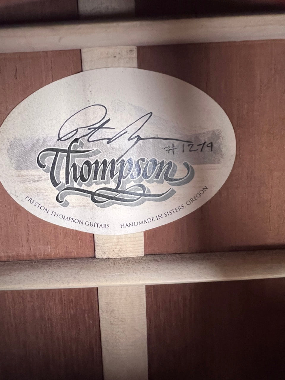 2016 Preston Thompson 000-12MA