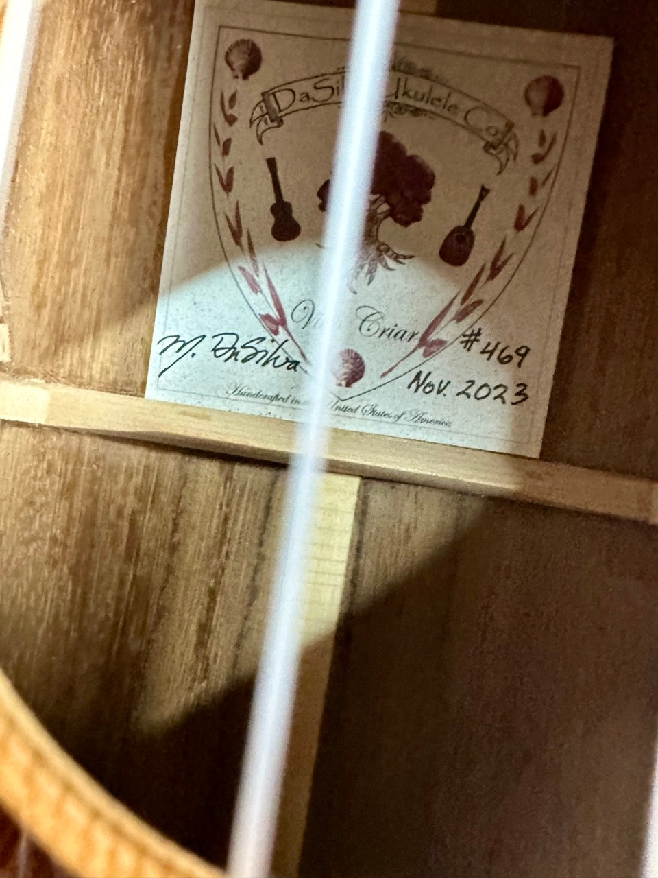 2023 DaSilva Custom Concert Ukulele