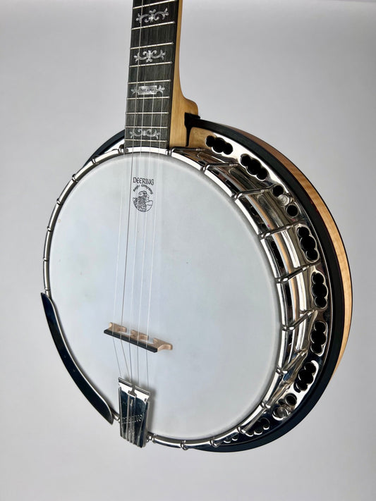 2015 Deering Sierra Blonde Maple Banjo