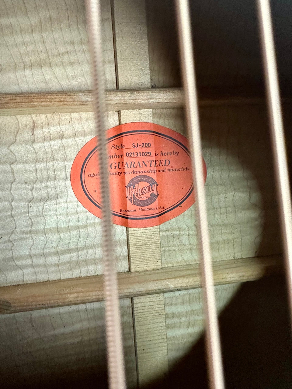 2001 Gibson SJ-200
