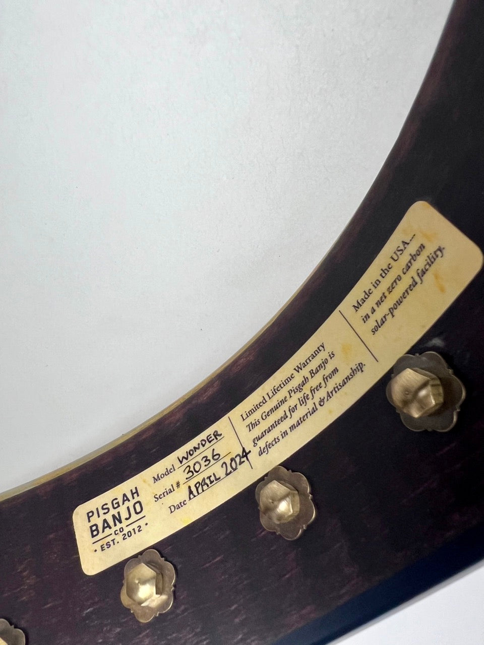 Pisgah Maple Wonder 11" Banjo