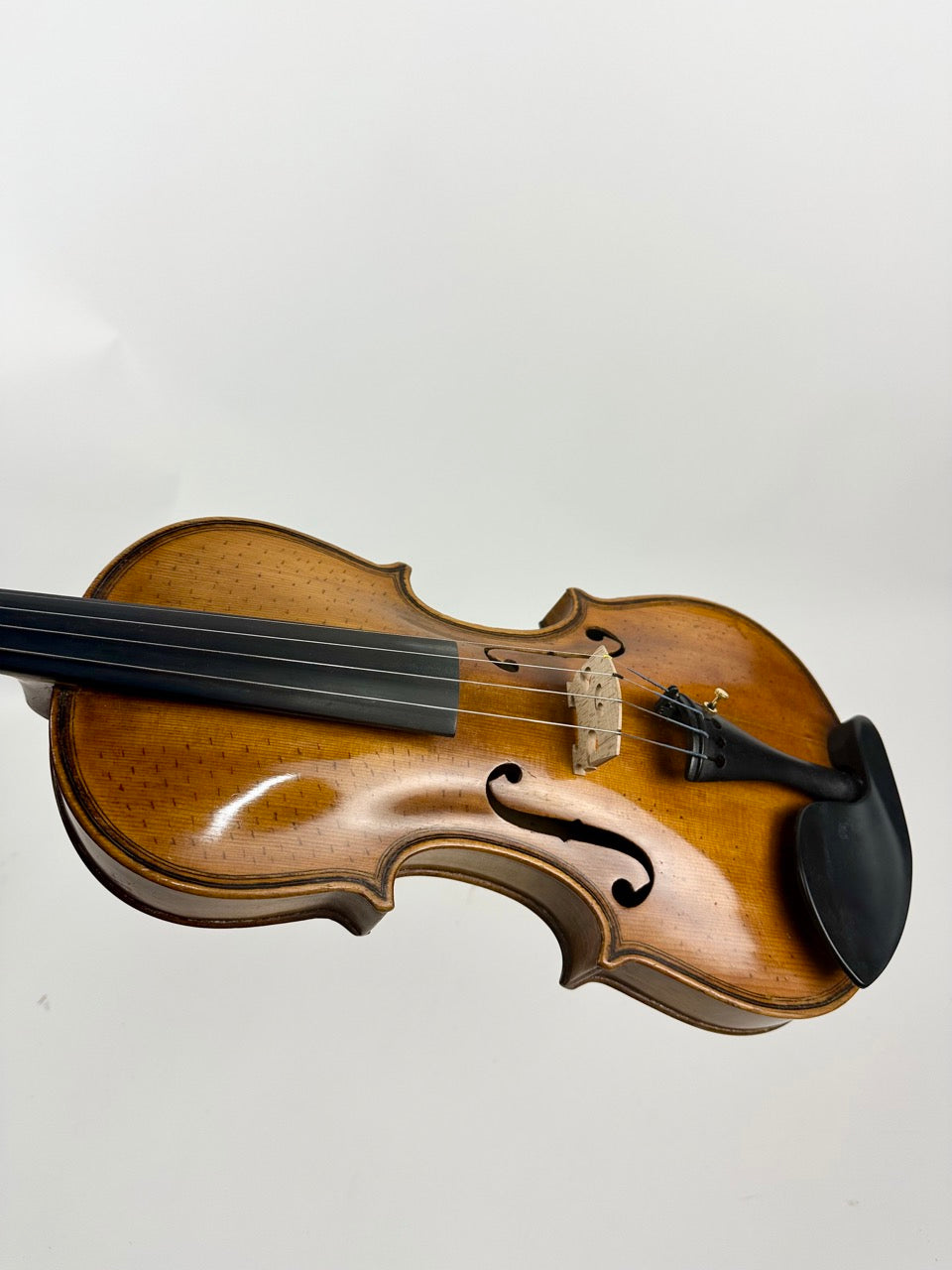 Romanian Floral Back Violin