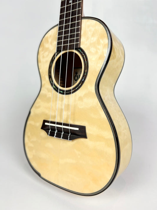 Ohana CK-150QEL Quilted Eucalyptus Concert Ukulele