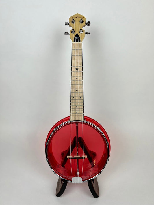 Gold Tone "Little Gems" Concert Banjolele (Red)