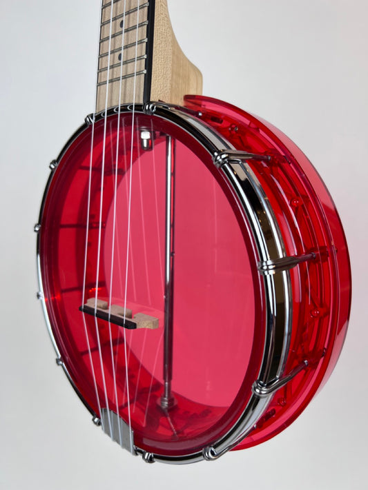 Gold Tone "Little Gems" Concert Banjolele (Red)
