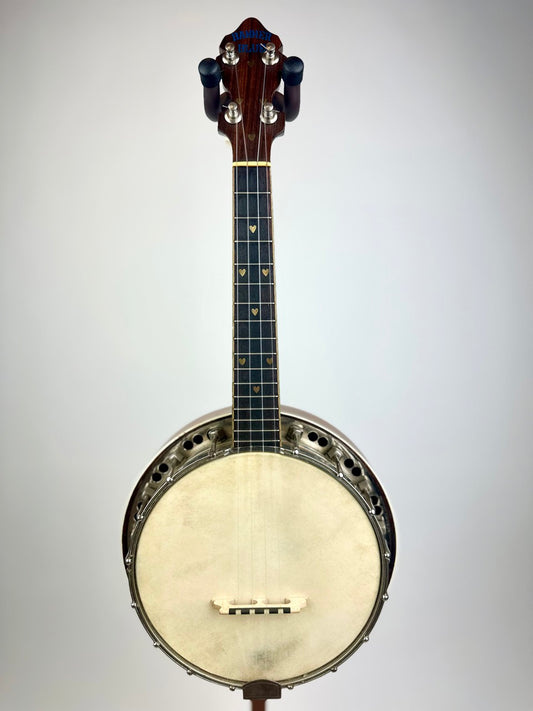 1925 Banner Blue Resonator Banjo Ukulele