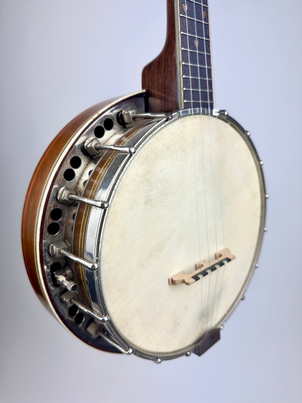 1925 Banner Blue Resonator Banjo Ukulele