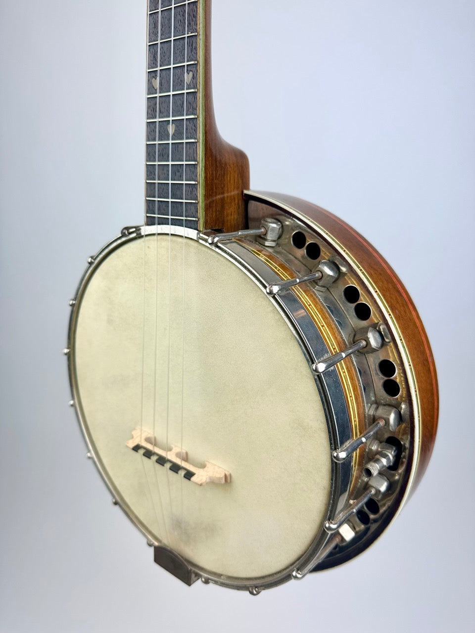1925 Banner Blue Resonator Banjo Ukulele