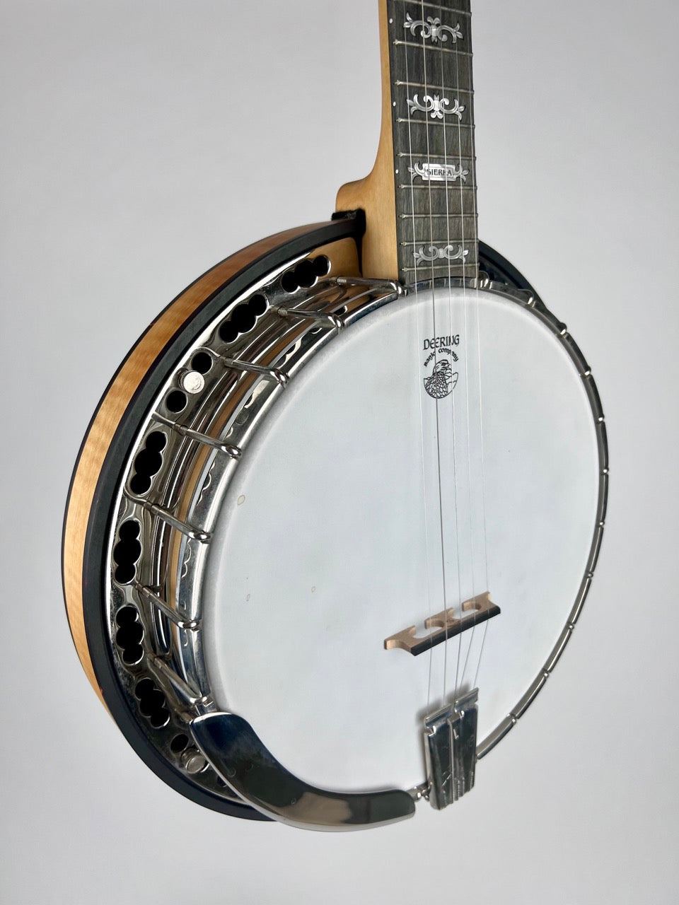 2015 Deering Sierra Blonde Maple Banjo