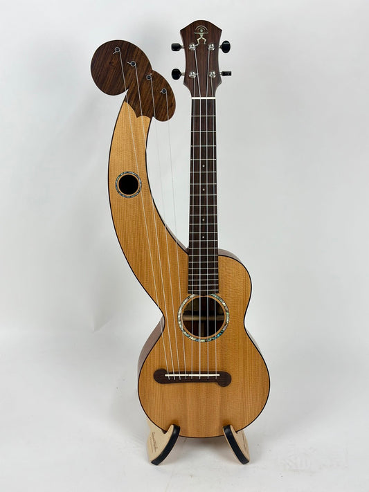 USED Anuenue Tenor Harp Ukulele