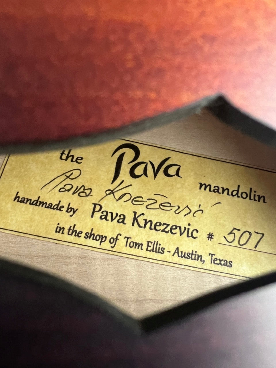 Pava Satin F5 Mandolin