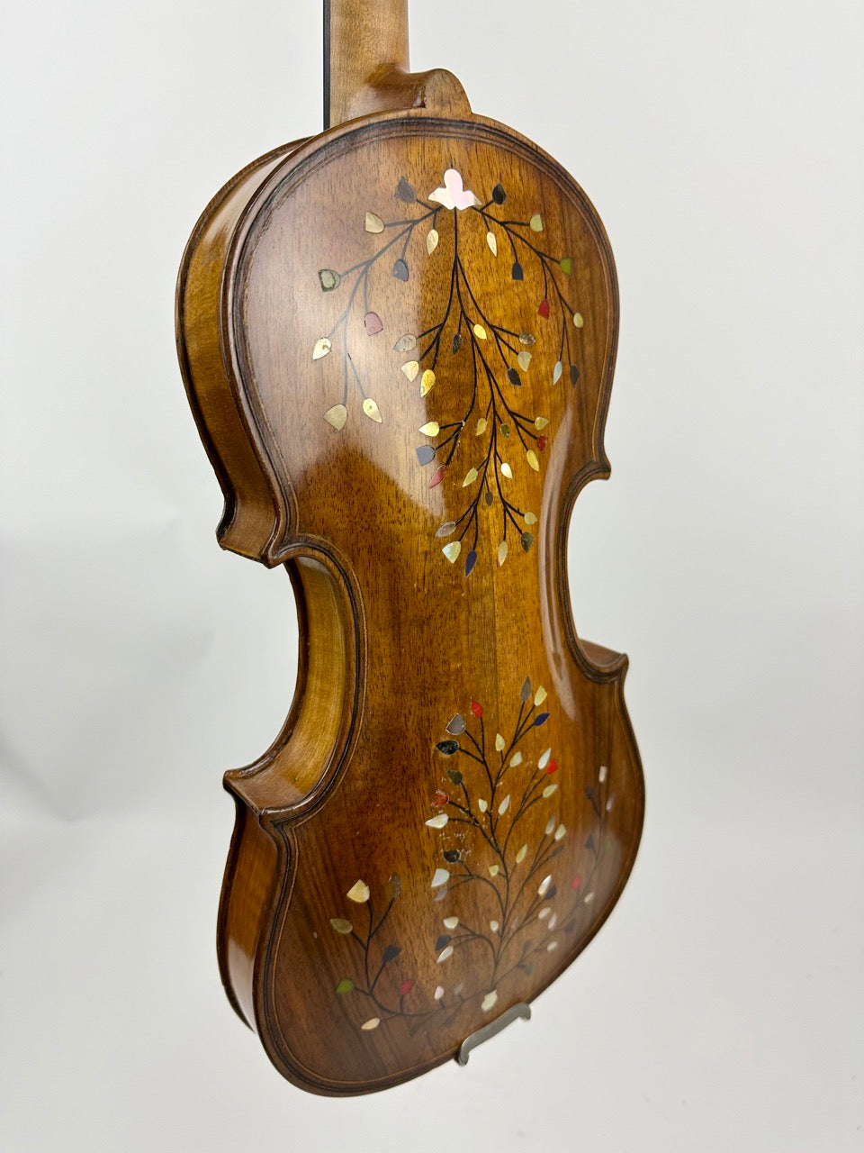 Romanian Floral Back Violin