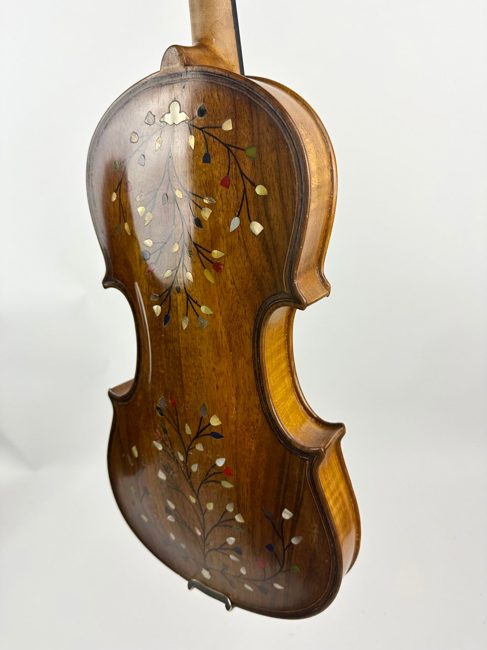 Romanian Floral Back Violin