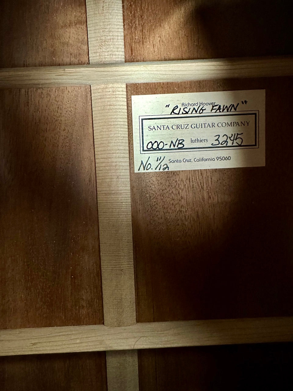 2006 Santa Cruz 000-NB (Norman Blake/Rising Fawn)