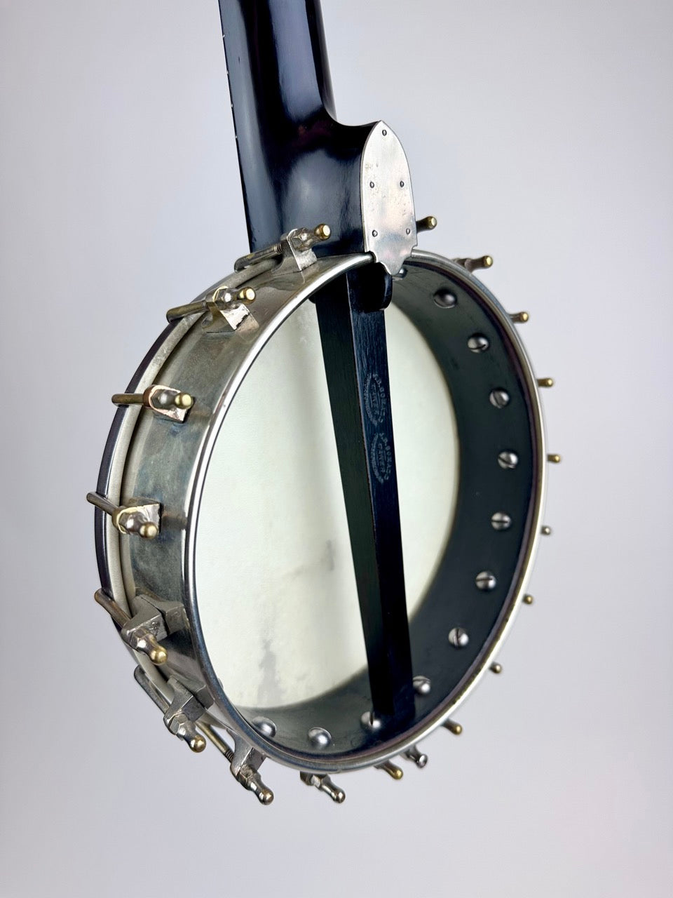 Early 1900s J.B. Schall Mini/Travel Banjo