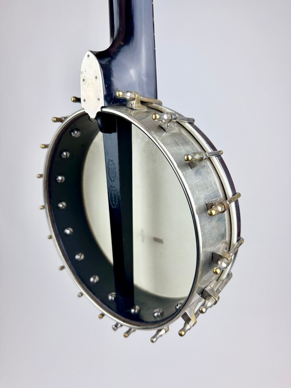 Early 1900s J.B. Schall Mini/Travel Banjo