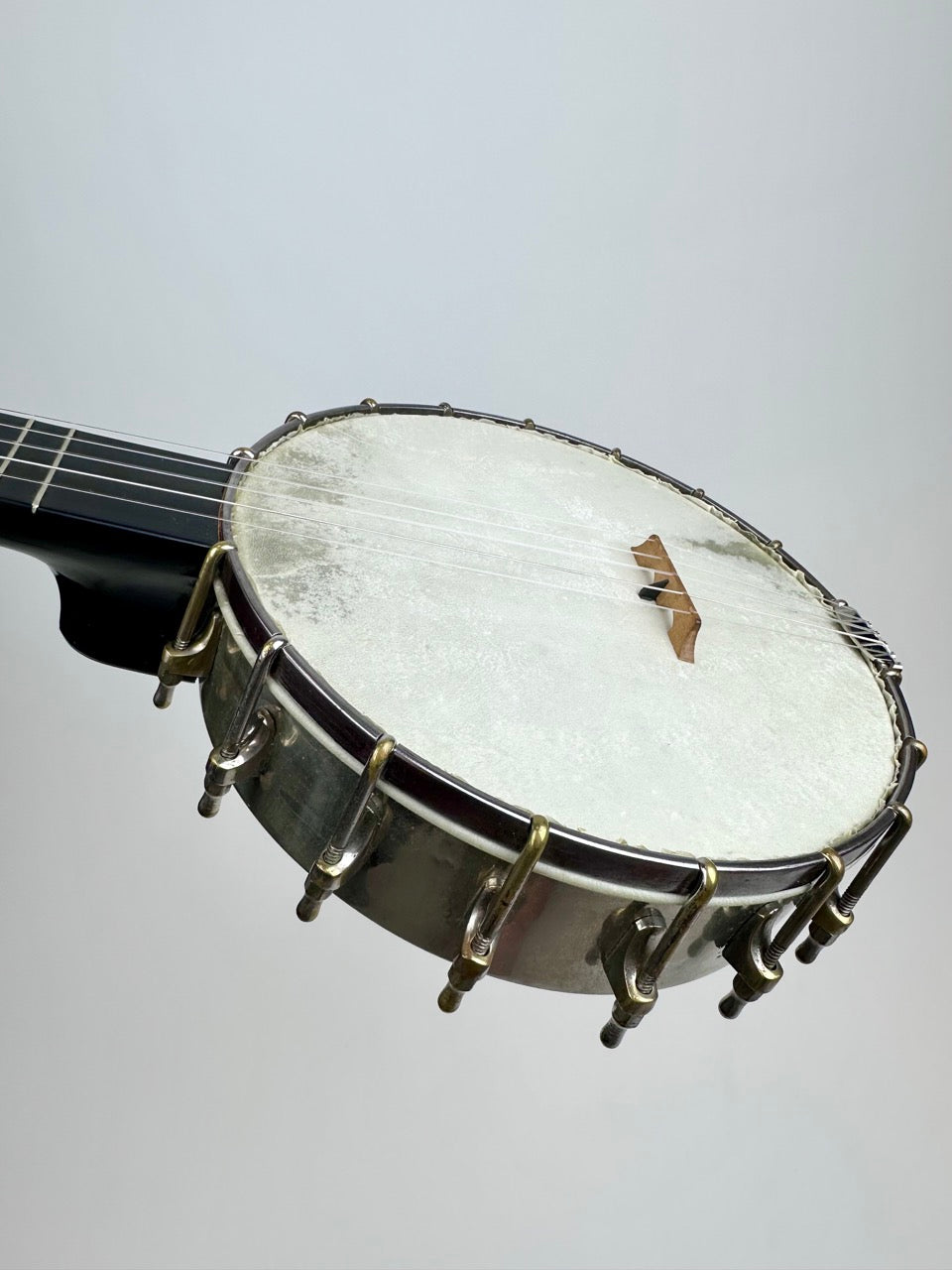 Early 1900s J.B. Schall Mini/Travel Banjo